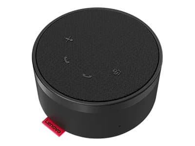 Lenovo Go - Högtalartelefon (handsfree) - kabelansluten - USB-C - åsksvart, åskmolnsgrå - Certifierad för Microsoft-teams