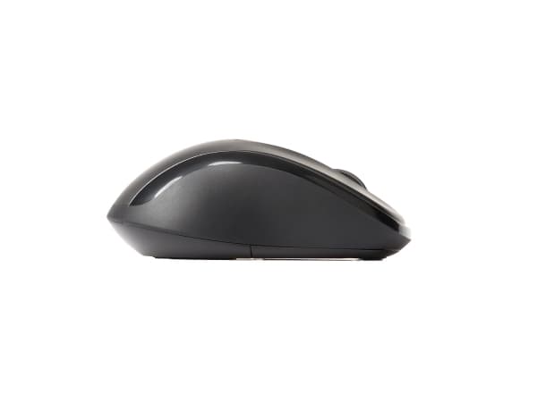 Rapoo M500 Hiljainen, oikeakätinen, optinen, langaton RF + Bluetooth, 1600 dpi, musta