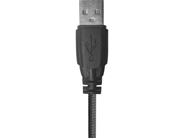SPEEDLINK ZAVOS - Mus - höger- och vänsterhänta - optisk - 7 knappar - kabelansluten - USB - svart