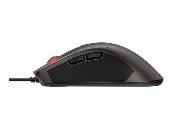 HyperX Pulsefire FPS Pro Gaming - Mus - ergonomisk - 6 knappar - kabelansluten - USB 2.0 - gun metal black - för HP 250 G9; Laptop 15, 15s, 17; Pavil
