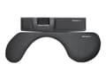 Miniatyrbilde 1 av 5: Mousetrapper Advance 2.0+ - Sentral pekeenhet - ergonomisk - 6 knapper - kablet - USB - svart med hvite aksenter - med Mousetrapper Armrest TB214