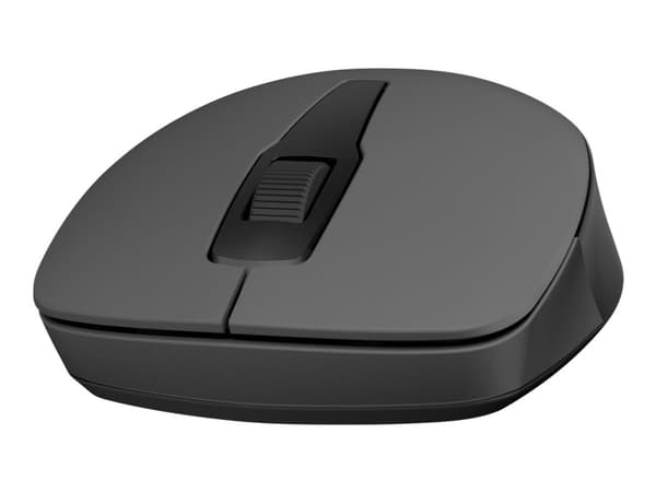 HP 150 - Mus - høyrehendt - optisk - 3 knapper - trådløs - 2.4 GHz - USB trådløs mottaker - for HP 21, 22, 24, 27; Laptop 14, 15, 17; Pavilion 24, 27