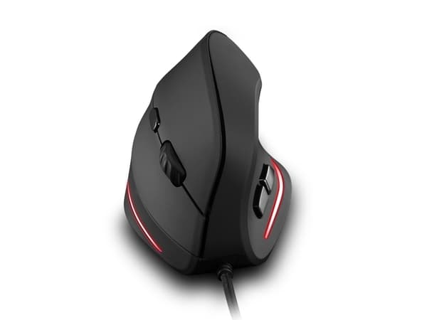 Media-Tech VERTIC MT1122 - Pystyhiiri - pystyhiiri - ergonominen - oikeakätinen - optinen - 6 painiketta - langallinen - USB-portti