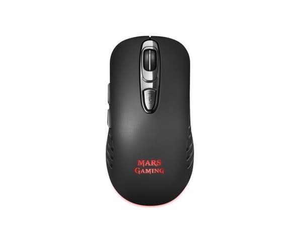 Mars Gaming MMW2 Wireless Gaming Mouse with Additional Buttons / RGB / 3200 DPI Svart