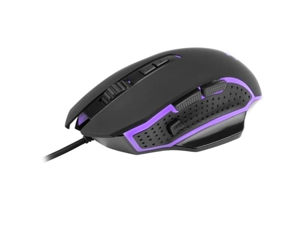 Mars Gaming MM018 Gaming Mouse with Additional Buttons / RGB / 4800 DPI / USB / Black