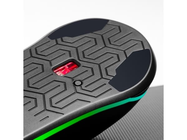 Mars Gaming MM118, högerhand, Optisk, USB Type-A, 9800 DPI, Svart
