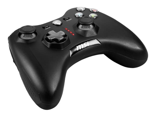 MSI Force GC30 V2 - Spelkontroll - trådlös, kabelansluten - för PC, Android