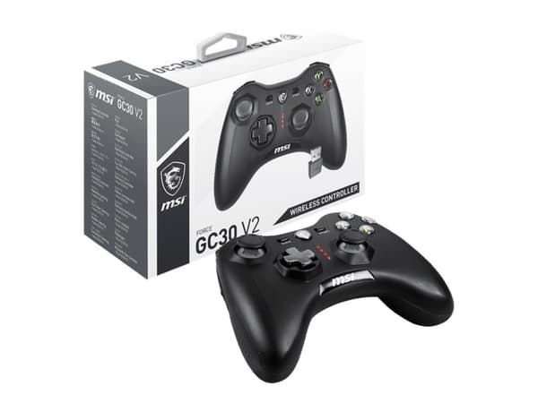 MSI Force GC30 V2 - Håndkonsoll - trådløs, kablet - for PC, Android