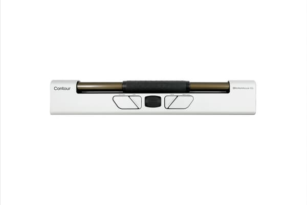Rollermouse CONTOUR Go Svart, Silver