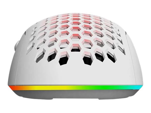 SAVIO HEX-R - Mus - kabelansluten - USB - vit - hängande låda