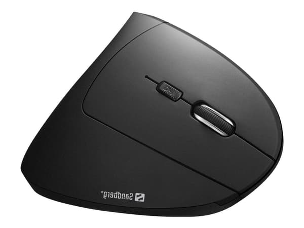 Sandberg Pro - Vertikal mus - ergonomisk - optisk - 6 knapper - kablet - USB - boks
