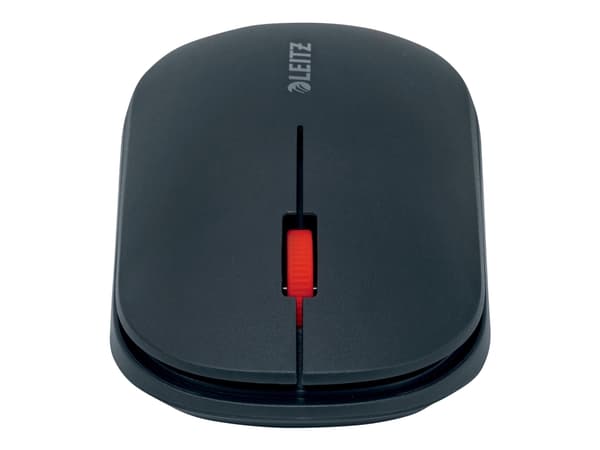 Leitz Cosy SureTrack - Mus - höger- och vänsterhänta - 3 knappar - trådlös - 2.4 GHz, Bluetooth 3.0, Bluetooth 5.0 LE - trådlös USB-mottagare