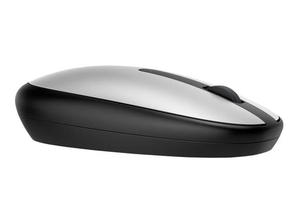 HP 240 - Mus - høyre- og venstrehåndet - optisk - 3 knapper - trådløs - Bluetooth 5.1 - USB trådløs mottaker - gjeddesølv - for ENVY Laptop 13, 16, 1