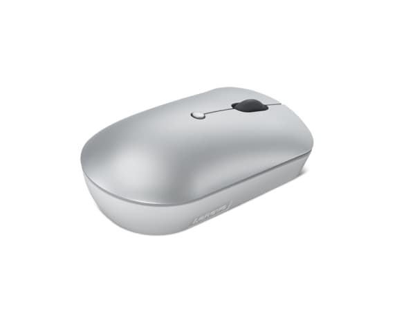 Lenovo - Hiiri - kompakti - oikea- ja vasenkätinen - optinen - 4 painiketta - langaton - 2,4 GHz - langaton USB-C-vastaanotin - pilvenharmaa - ruskea