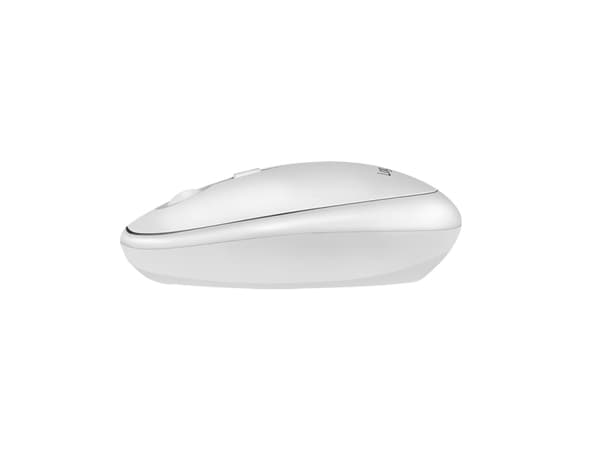 LogiLink ID0205, Ambidextrous, Trådlös RF + Bluetooth, 1600 DPI, Vit