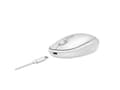 Miniatyrbild 5 av 5: LogiLink ID0205, Ambidextrous, Trådlös RF + Bluetooth, 1600 DPI, Vit