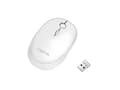 Miniatyrbild 1 av 5: LogiLink ID0205, Ambidextrous, Trådlös RF + Bluetooth, 1600 DPI, Vit