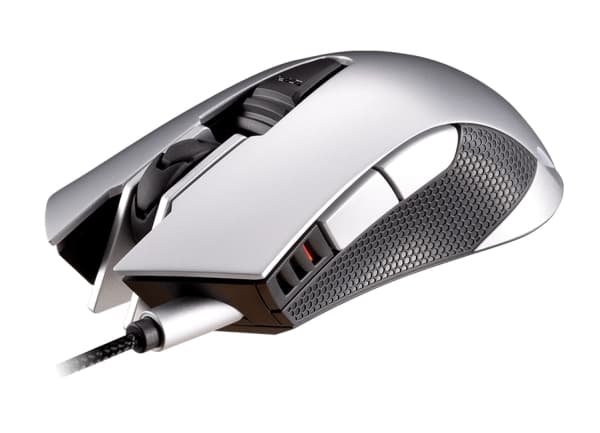 COUGAR Gaming 530M, högerhand, Optisk, USB Type-A, 5000 DPI, Silver Silver