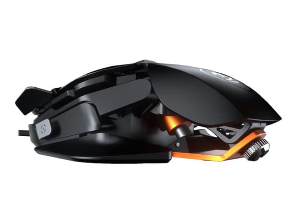 Cougar DualBlader - Mus - ergonomisk - optisk - 12 knappar - kabelansluten - USB