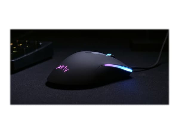 Xtrfy M1 RGB - Mus - optisk - 5 knappar - kabelansluten - USB