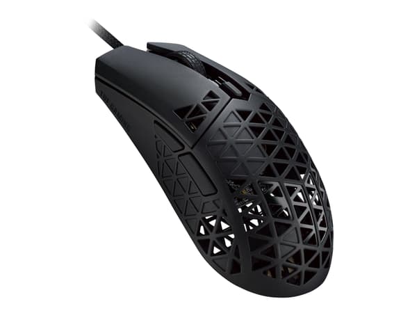 ASUS TUF Gaming M4 Air - Mus - optisk - 6 knappar - kabelansluten - USB - svart