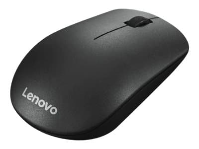 Lenovo 400 - Mus - höger- och vänsterhänta - optisk - 3 knappar - trådlös - 2.4 GHz - USB-C trådlös mottagare - svart