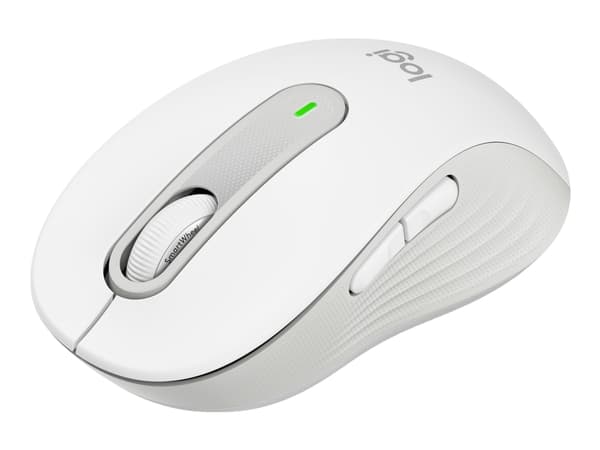 Logitech Signature M650 for Business - Mus - trådløs - 2.4 GHz, Bluetooth - Logitech Logi Bolt USB-mottaker - elfenbenshvit Hvit