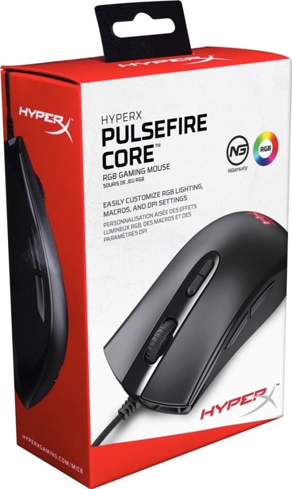 HyperX Pulsefire CORE BLACK HyperX-MC0 (4P4F8AA)