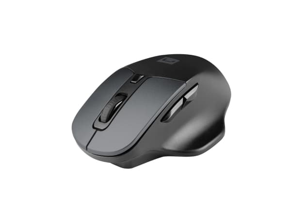 NATEC BlackBird 2, Ambidextrous, IR LED, RF Trådlös, 1600 DPI, Svart