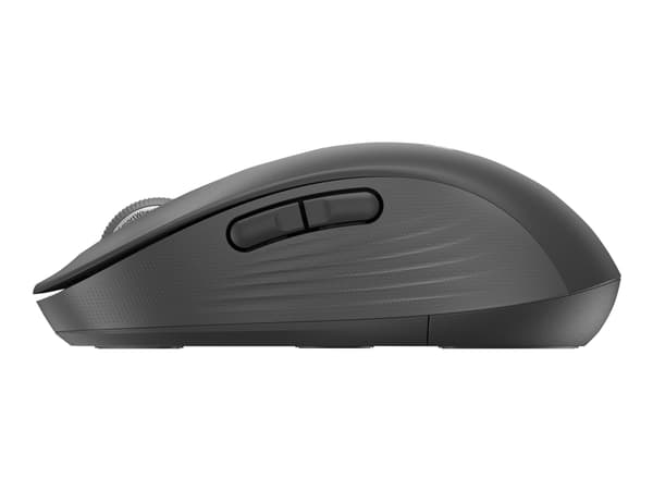 Logitech Signature M650 L - Mus - stor størrelse - optisk - 5 knapper - trådløs - 2.4 GHz, Bluetooth - Logitech Logi Bolt USB-mottaker - grafitt