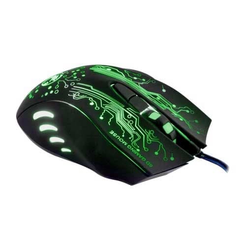 Gaming Mus med Skiftande Ljus / Datormus - Estone X9