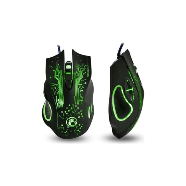 Gaming Mus med Skiftande Ljus / Datormus - Estone X9