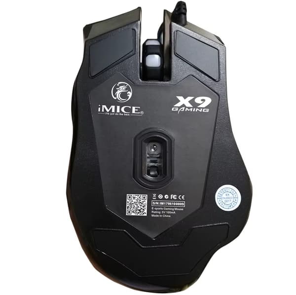 Gaming Mus med Skiftande Ljus / Datormus - Estone X9