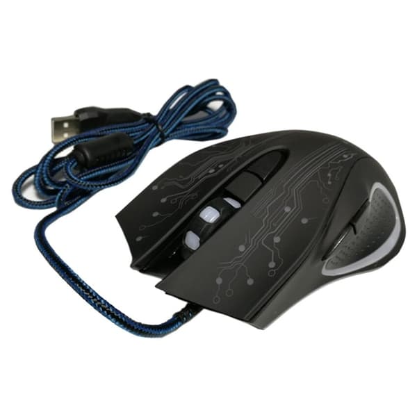 Gaming Mus med Skiftande Ljus / Datormus - Estone X9