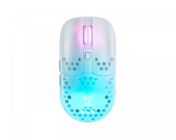 MZ1 Trådløs RGB Rail Gaming Mus - Hvid