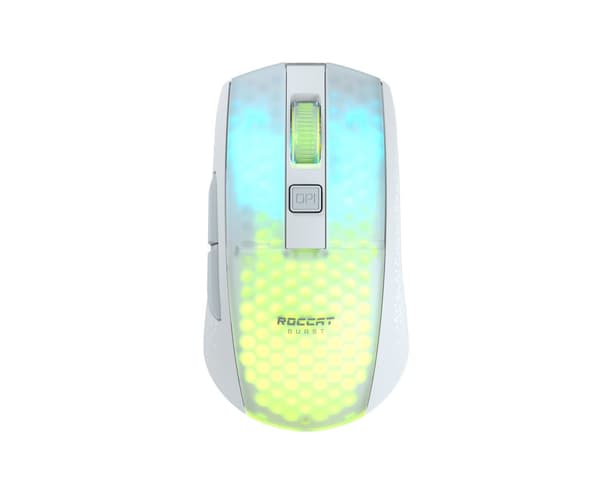 Burst Pro Air Trådløs Gaming Mus - Hvit