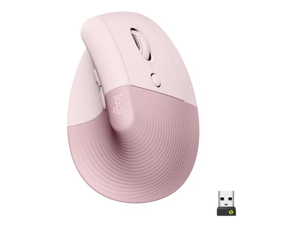 Logitech Lift datamus Høyre hendt RF trådløs + Bluetooth Optisk 4000 DPI