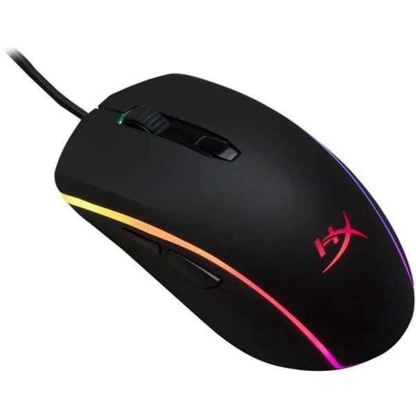HYPERX Pulsefire Surge Wired USB 6-knapps optisk mus Svart