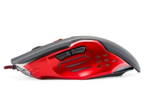 WHITE SHARK MOUSE GM-1803 ATTILA BLACK/SILVER / 3200 DPI