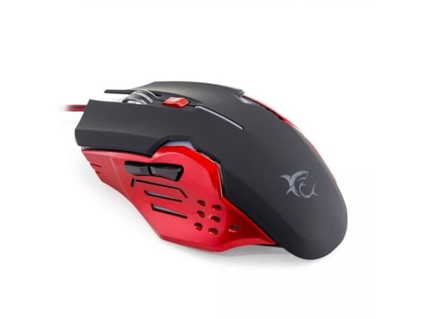 WHITE SHARK MOUSE GM-1803 ATTILA BLACK/SILVER / 3200 DPI