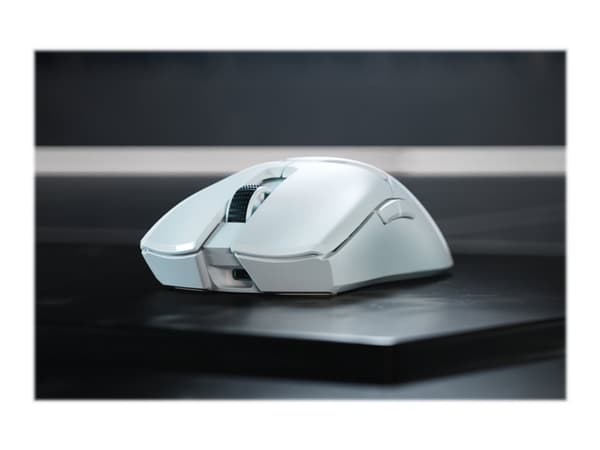 Razer Viper V2 Pro, Oikeakätinen, Optinen, RF Wireless + USB Type-C, 30000 DPI, Valkoinen