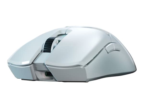 Razer Viper V2 Pro - Mus - högerhänt - trådlös, kabelansluten - vit Vit