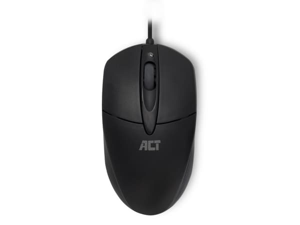 ACT AC5005 Mus Ambidextrous USB Type-A IR LED 1000 DPI (AC5005) Sort