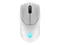 Miniatyrbild 4 av 5: Alienware Tri-Mode Gaming Mouse AW720M - Mus - optisk - 8 knappar - trådlös, kabelansluten - USB, 2.4 GHz, Bluetooth 5.1 - månljus