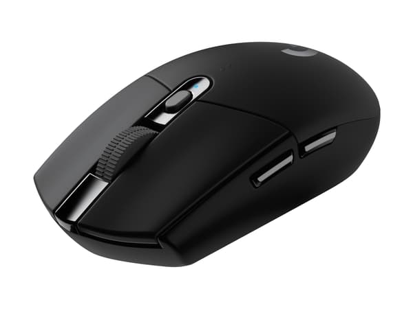 Logitech G G305 - Mus - optisk - 6 knapper - trådløs - 2.4 GHz - USB trådløs mottaker - svart