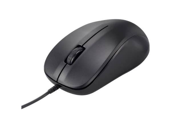 Renkforce RF-WEM-110 WLAN-mus USB Optisk Sort 3 Knapper 1000 dpi