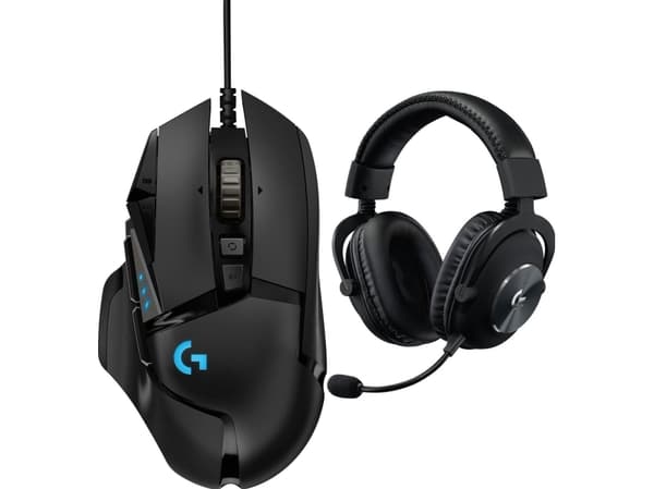 Mysz Logitech G502 Hero (910-005470) + G Pro X sort (981-000818)