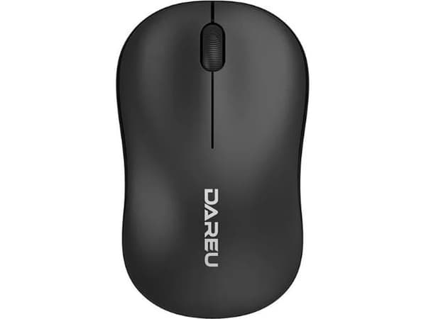 Dareu LM106 2.4G 1200 DPI trådløs mus (svart)