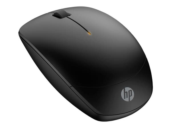 HP 235 - Mus - optisk - 3 knapper - trådløs - 2.4 GHz - USB trådløs mottaker - jakksvart - for HP 250 G9 Notebook; Elite Mobile Thin Client mt645 G7