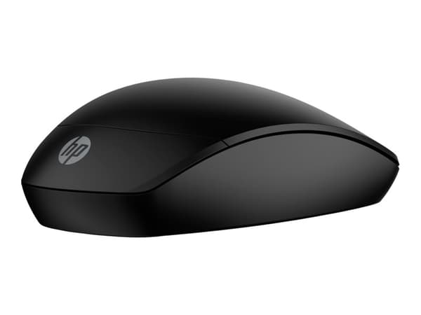 HP 235 - Mus - optisk - 3 knapper - trådløs - 2.4 GHz - USB trådløs mottaker - jakksvart - for HP 250 G9 Notebook; Elite Mobile Thin Client mt645 G7